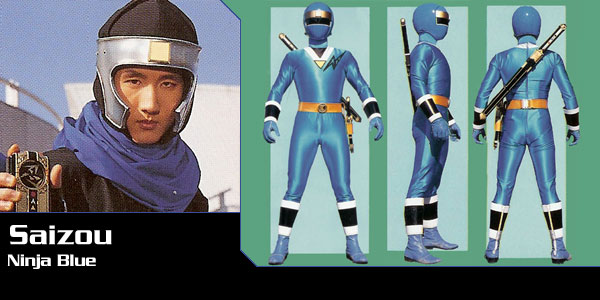 Saizou, Ninja Blue