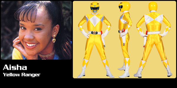 Aisha Campbell, Yellow Power Ranger