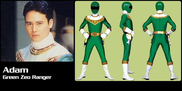 Adam Park, Zeo Ranger IV Green