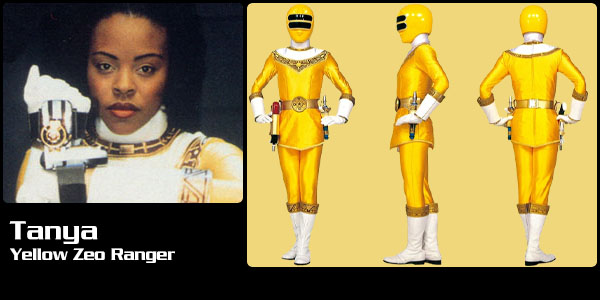 Tanya Sloan, Zeo Ranger II Yellow