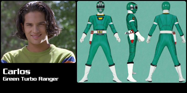 Carlos Vallerte, Green Turbo Ranger