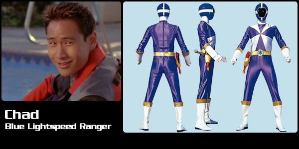 Chad Lee, Blue Lightspeed Rescue Ranger