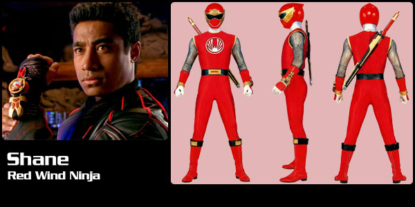 Shane Clarke, Red Wind Ranger