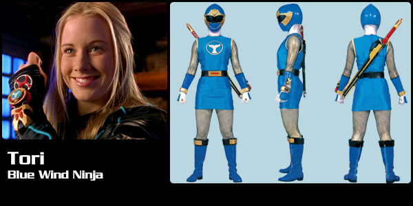 Tori Hanson, Blue Wind Ranger