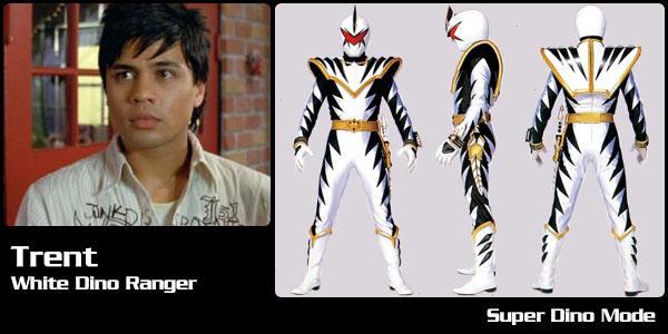 Trent Fernadez, White Dino Ranger