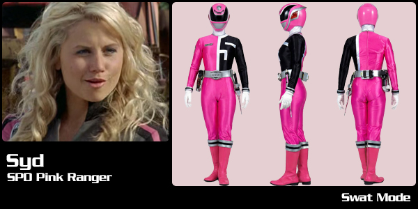 Sydney "Syd" Drew, Pink S.P.D. Ranger