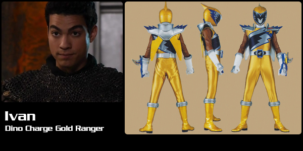 Ivan, Dino Charge Gold Ranger