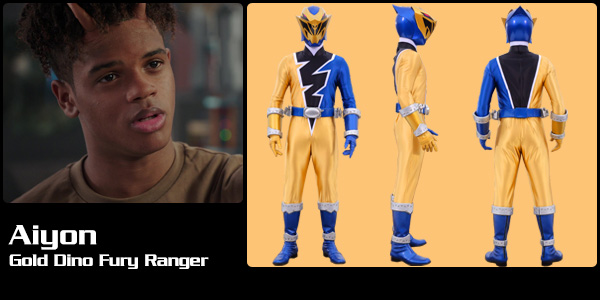 Aiyon, Dino Fury Gold Ranger