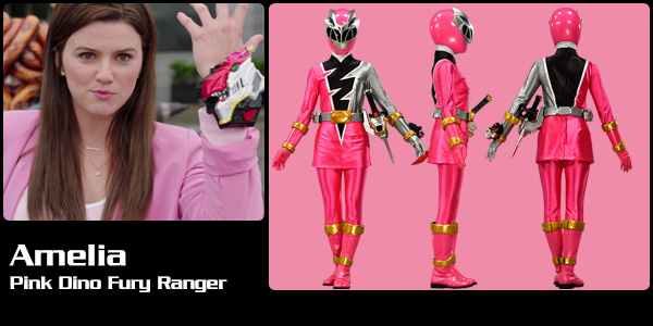 Amelia Jones, Dino Fury Pink Ranger