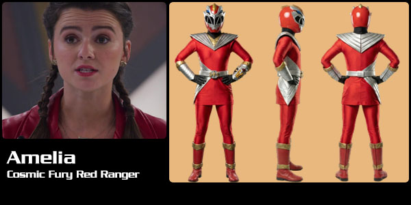 Amelia Jones, Cosmic Fury Red Ranger