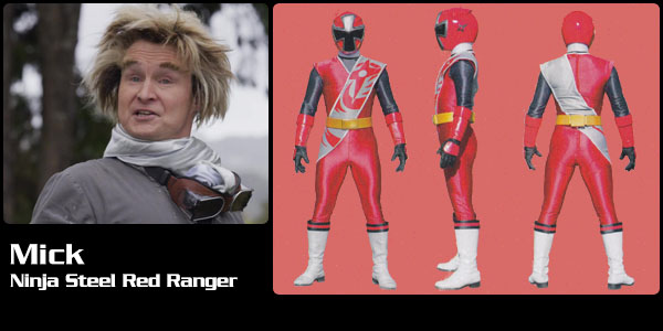 Mick Kanic, Ninja Steel Red Ranger